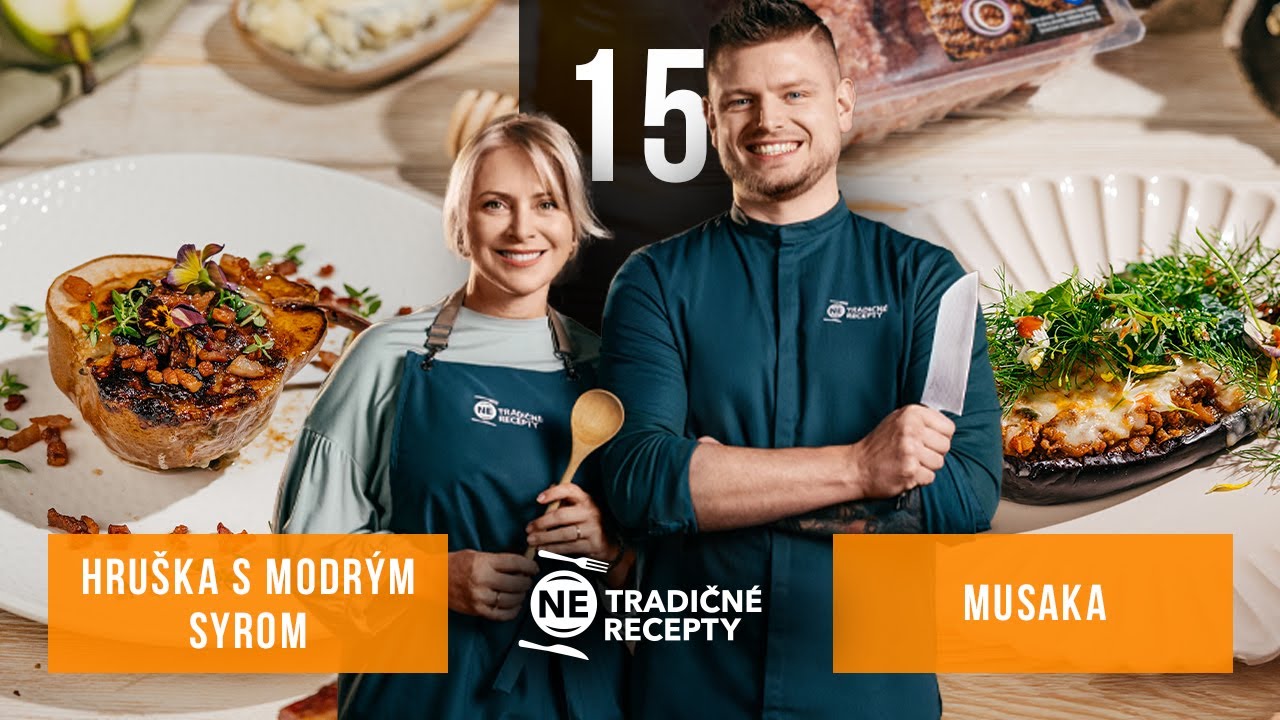 #15 Musaka a Hruška s modrým syrom (Ne)tradičné recepty COOP Jednoty