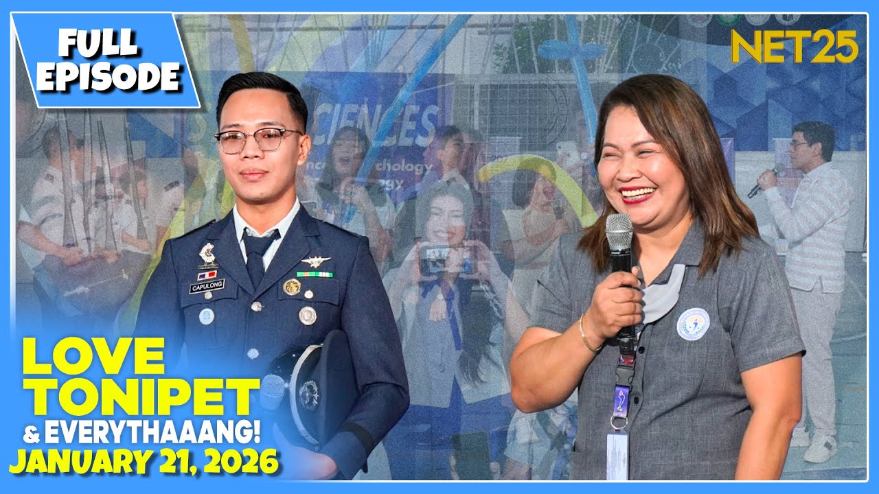 Cadet Awardee at 54 years old Stdutent ng FCPC | Love Tonipet & Everythaaang | January 21, 2026
