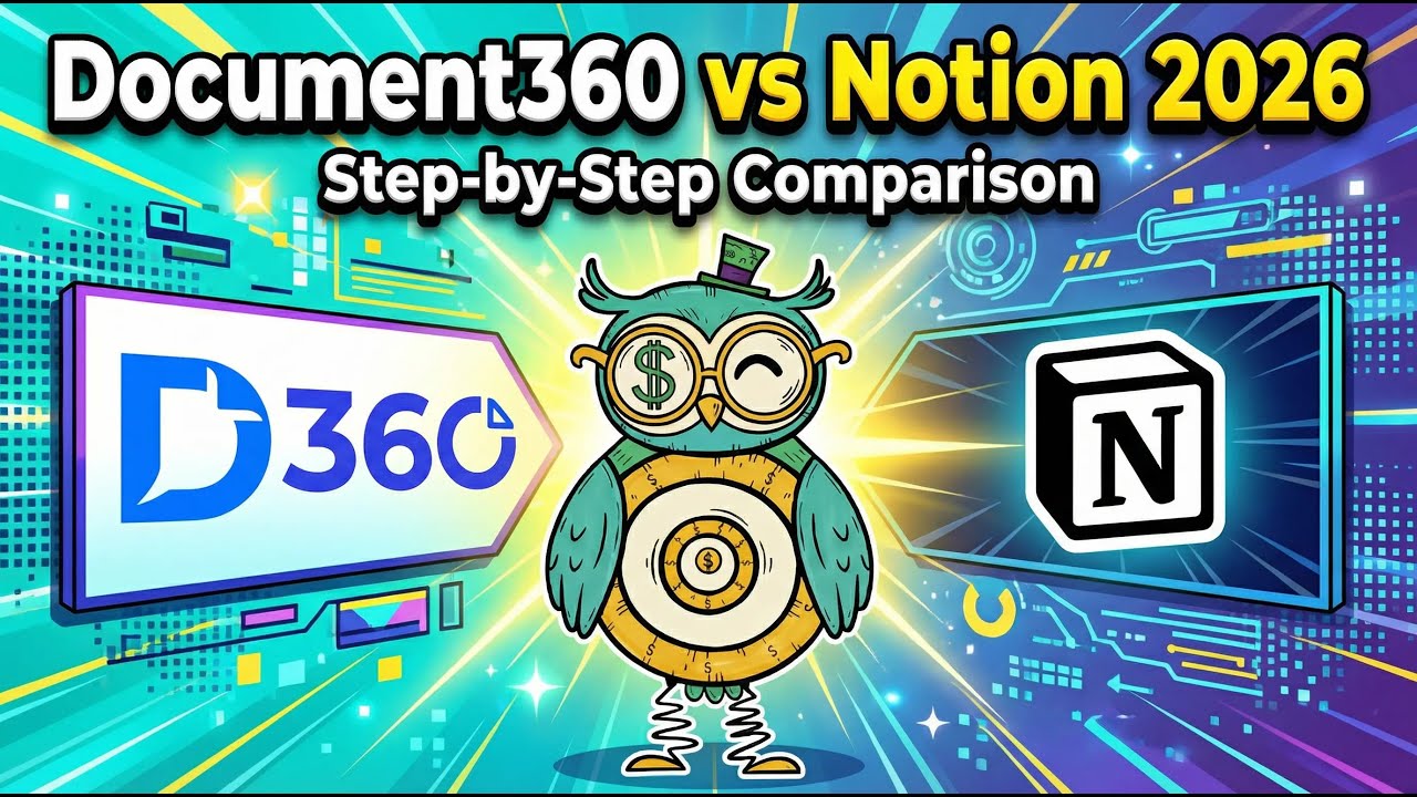 Document360 vs Notion 2026: Step-by-Step Comparison
