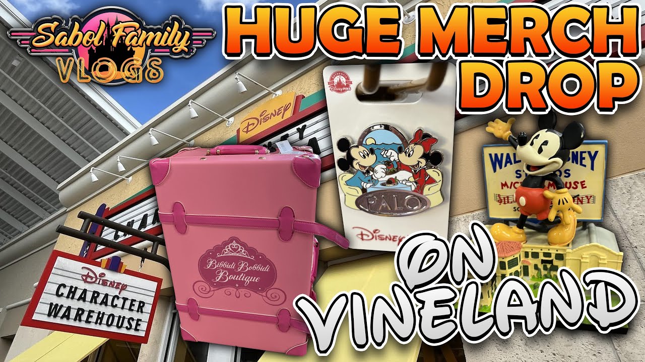 DISNEY CHARACTER WAREHOUSE OUTLET SHOPPING | Vineland Ave ~ BIG Discounts & TONS Of New Merch!