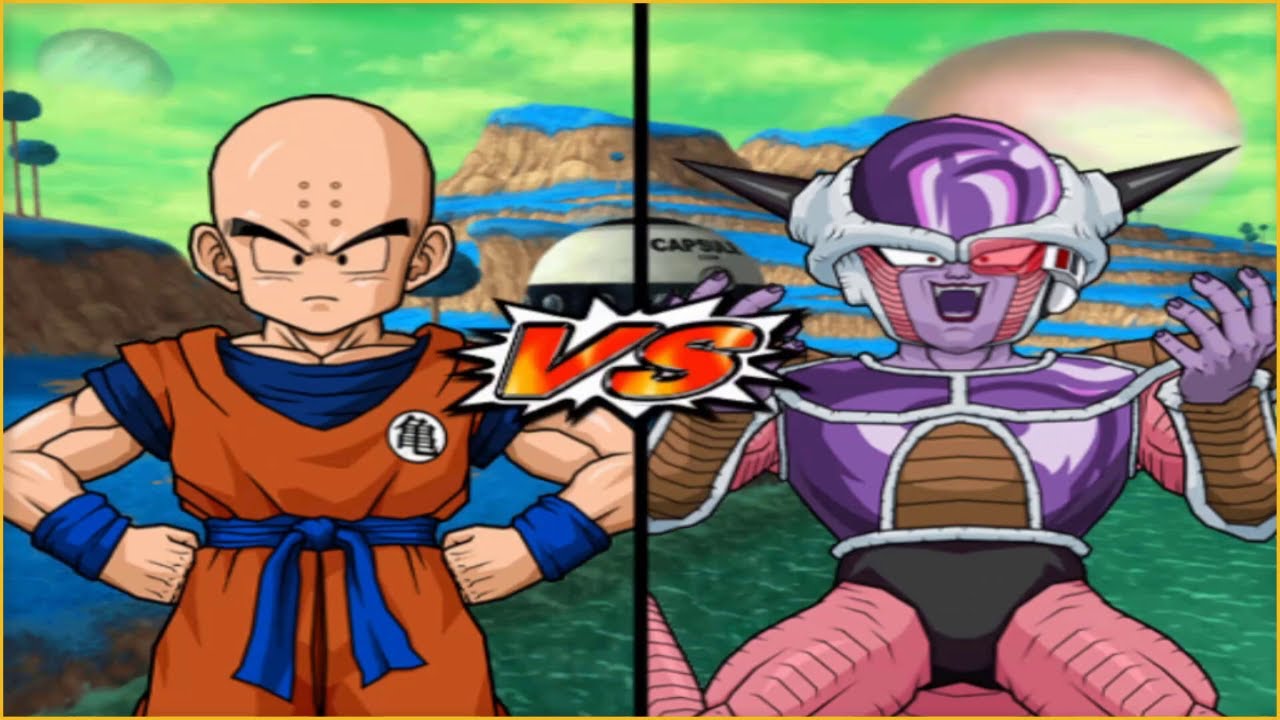Dragon Ball Z: Budokai Tenkaichi 3 - Krillin VS 1st Form Frieza [COM VS COM]