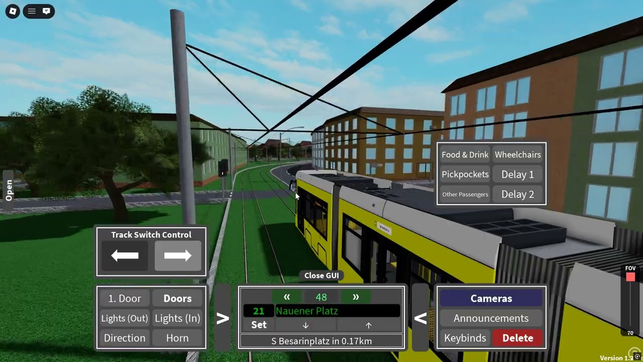 Mit der FLEXITY TRAM in Roblox unterwegs (HINFAHRT)