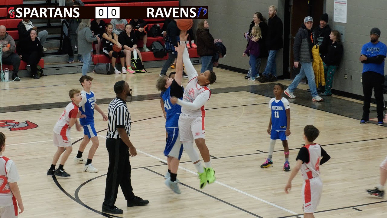 Spartans 6th Grade Basketball - B Team vs Ravenna - 12/20/2025
