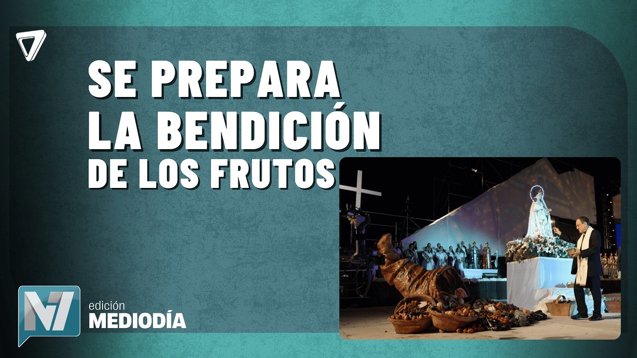 Mendoza INICIARÁ la Fiesta de la Vendimia con la Bendición de los Frutos 2026