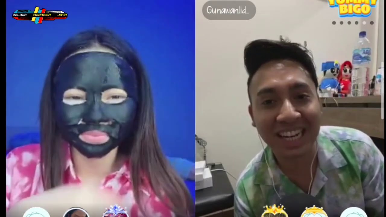 Kiyuuttt!!! Rara & Gunawan Live Bigo