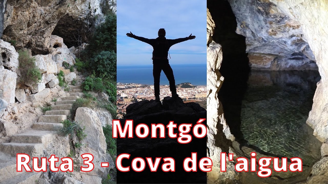 Ruta Cova de l'aigua - Racó del Bou. Senderismo Montgó, Alicante