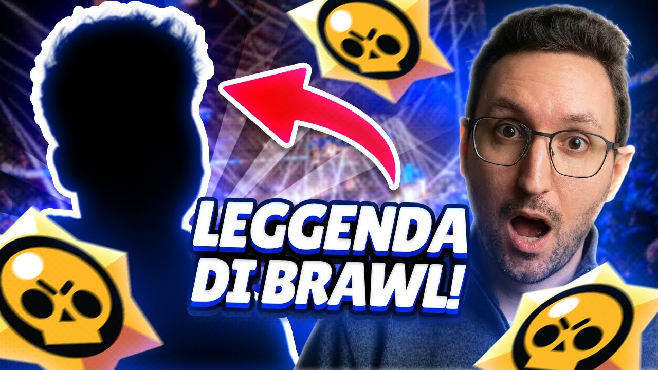 GIOCO CON UNA LEGGENDA DI BRAWL STARS - Brawl Stars ita