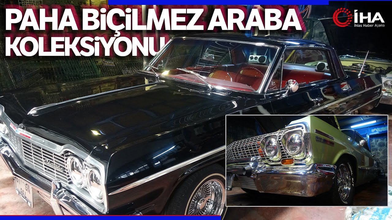 Trabzonlu Gencin Paha Bi&ccedil;ilmez Klasik Araba Koleksiyonu