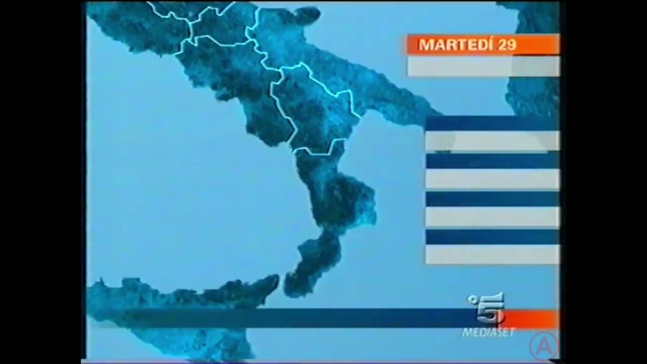 Canale 5 - Meteo del 29/07/2008