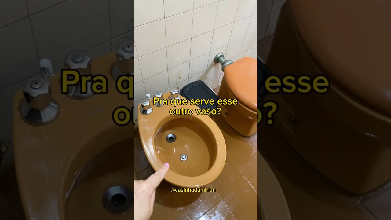 O que &eacute; bid&eacute;? Pra que serve? Como funciona? #banheiro #limpeza #faxina