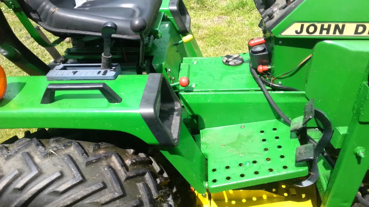 john deere 655 755 mower front loader