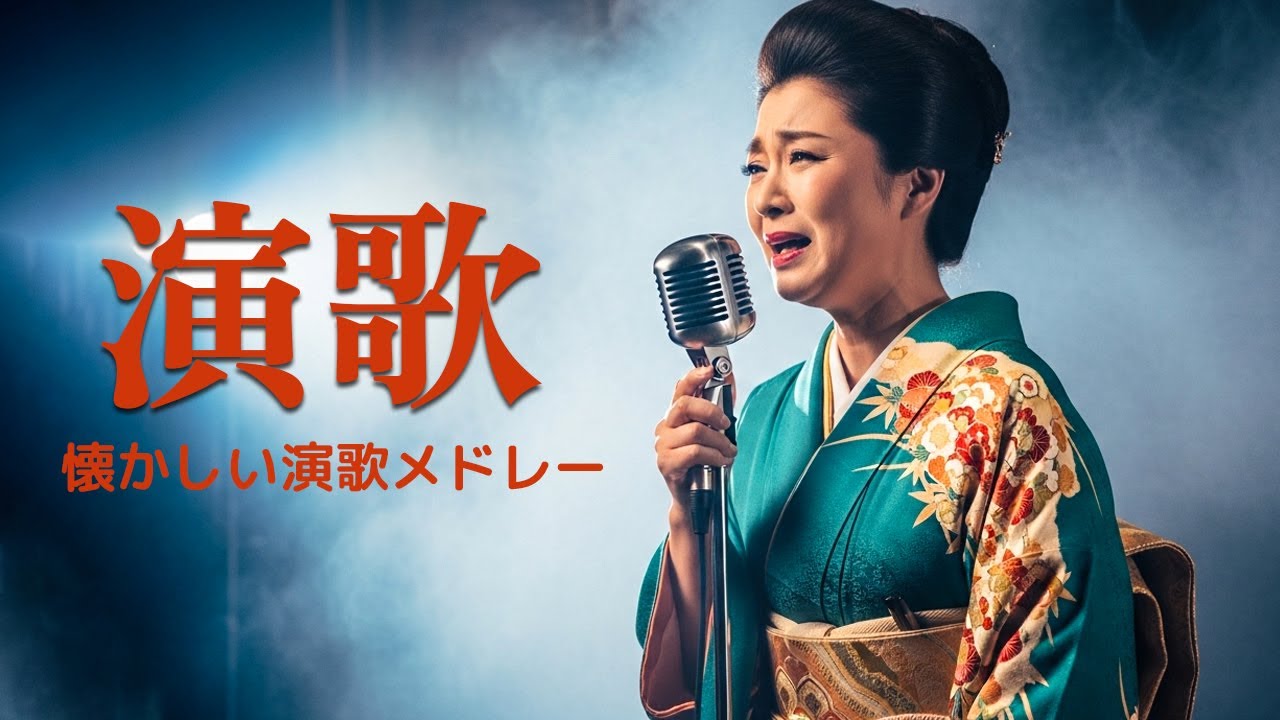 【日本演歌2025】涙を誘う昭和演歌 💔 切ない名曲メドレー