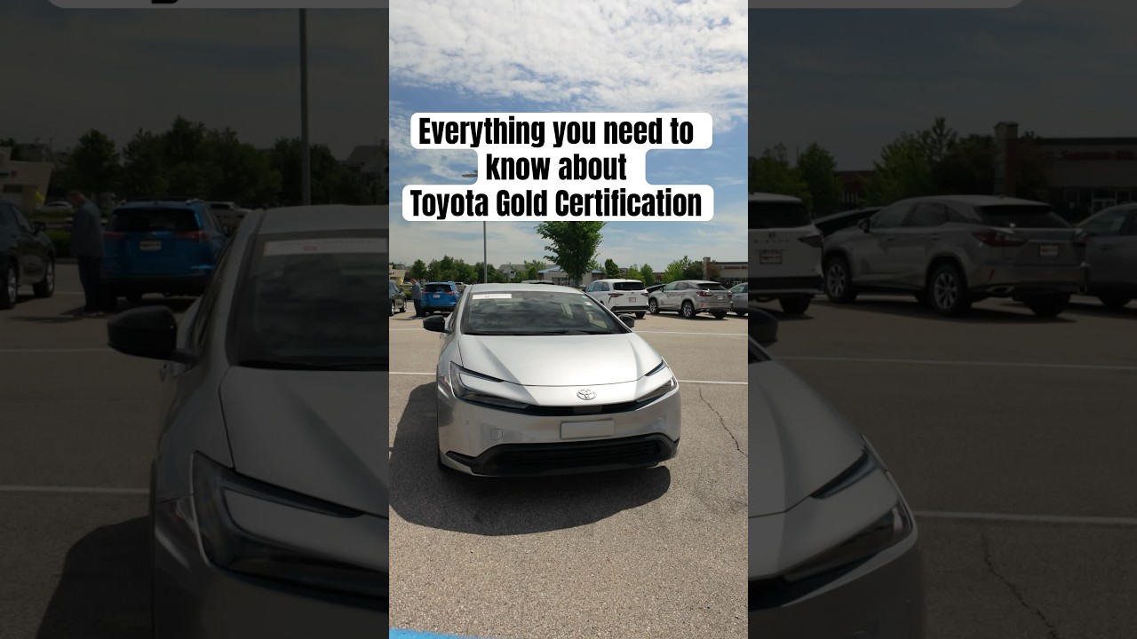 What does Toyota Gold Certified mean? Let&rsquo;s break it down & find you the right preowned vehicle!