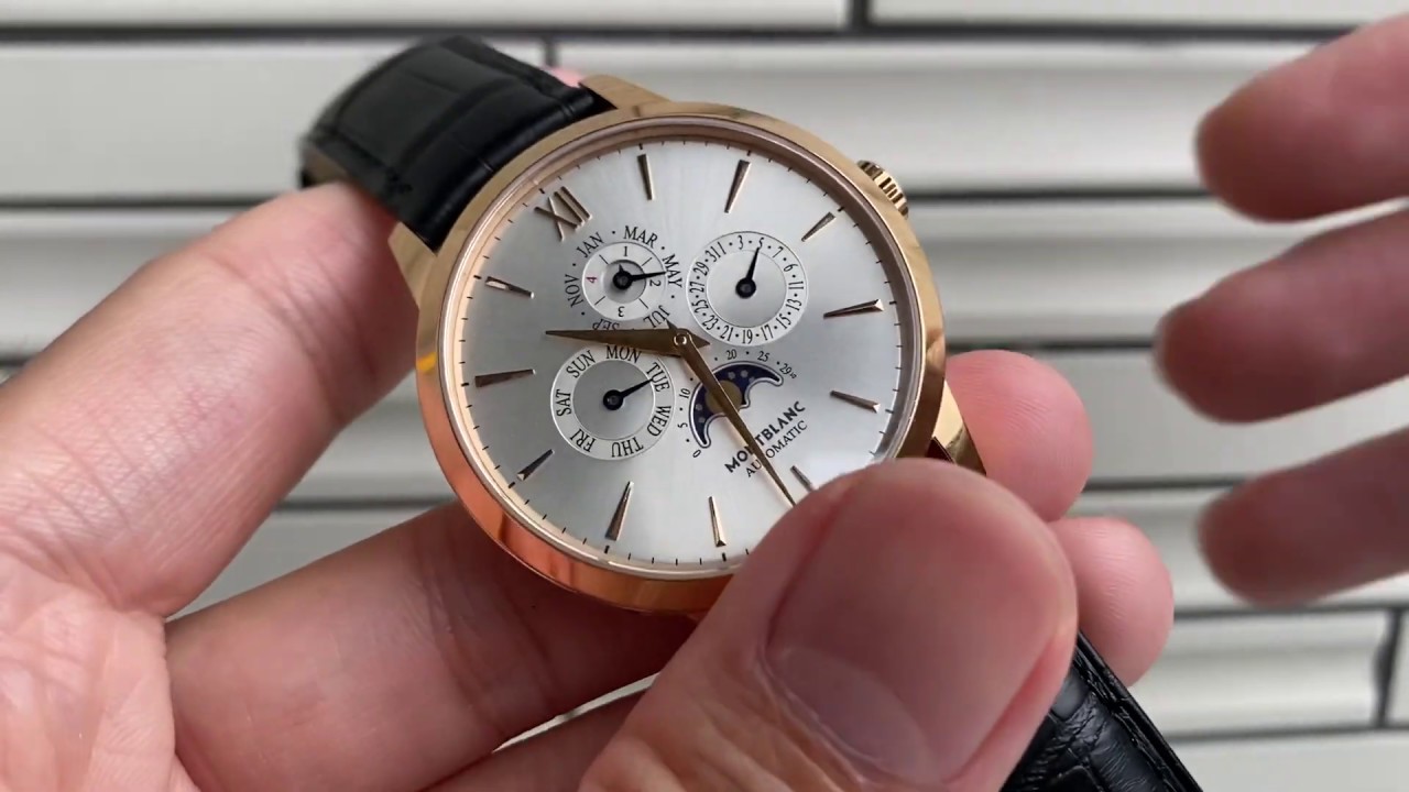 第238集 昔日價格震撼錶壇萬年曆/Montblanc Heritage Spirit Perpetual Calendar /彈起的品牌/相宜的價格/簡易的設定