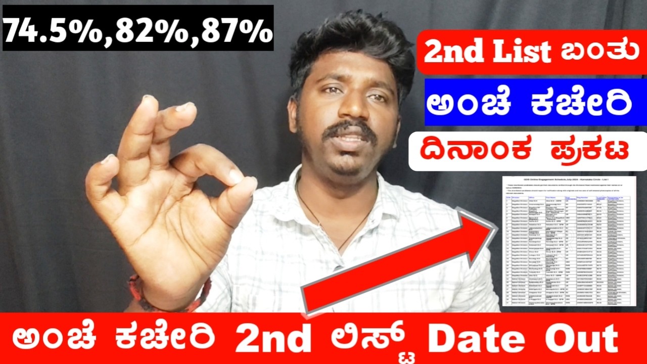 Post Office ಎರಡನೇ ಲಿಸ್ಟ್ ದಿನಾಂಕ ಪ್ರಕಟ 🥳 | Gds 2nd List ✅ | ಎರಡನೇ ಲಿಸ್ಟ್ ಯಾವಾಗ ? Gds ಸಂಪೂರ್ಣ ಮಾಹಿತಿ