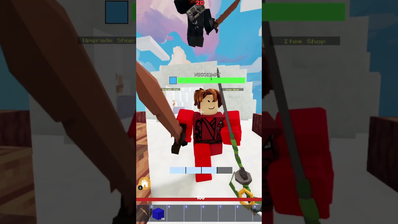 BEST STRATEGY AGAINST SPEEDRUNNERS ROBLOX BEDWARS DUELS #bedwars #roblox #robloxbedwars