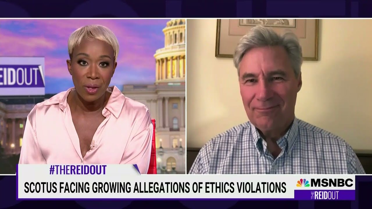 Sen. Whitehouse & Joy Reid Rip Justice Alito's Bizarre Interview for the WSJ Editorial Page