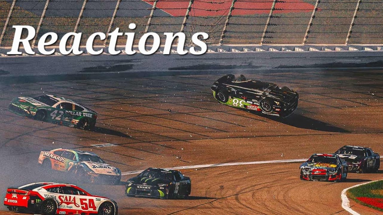 2025 NASCAR Kansas Playoff Race Finish Reactions