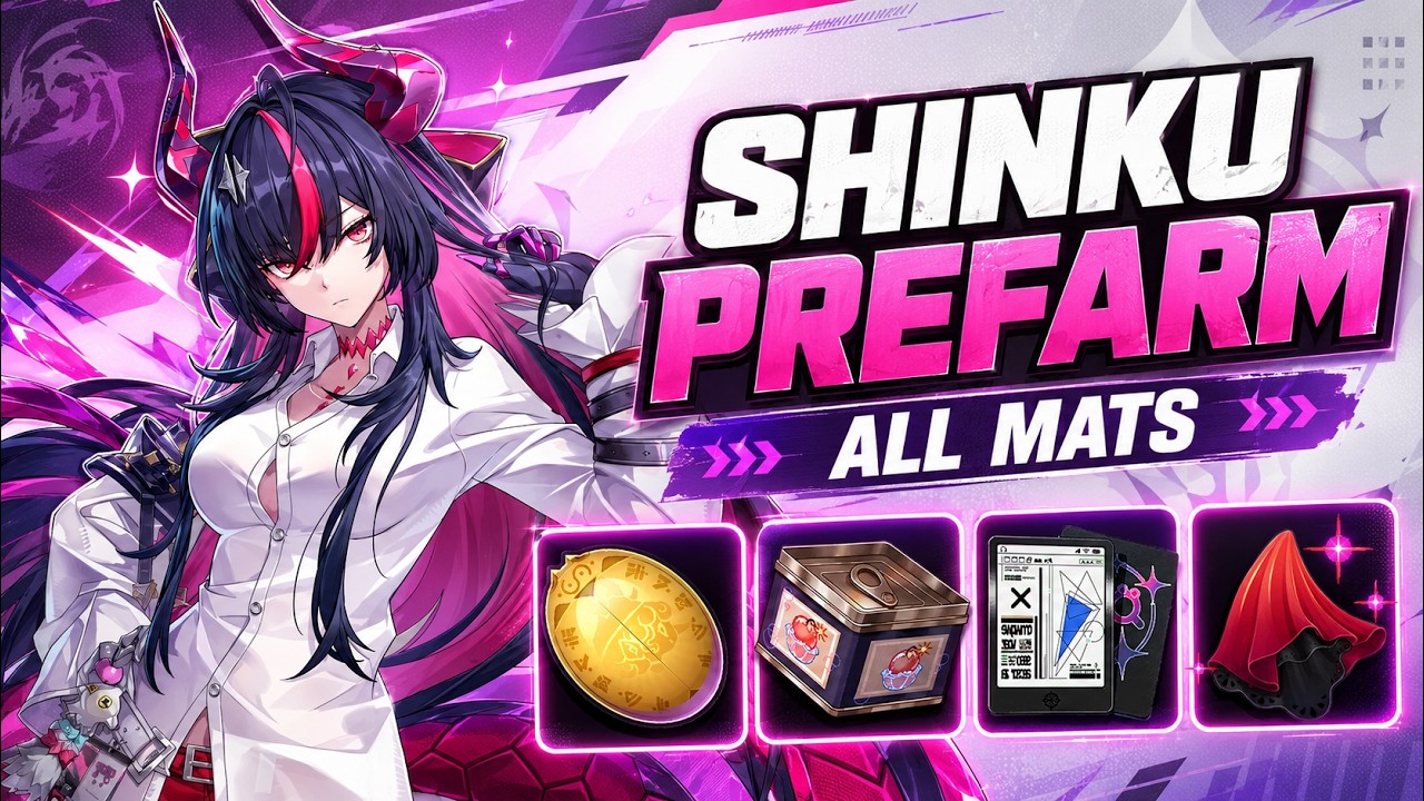 SHINKU PREFARM GUIDE! All Materials You Need | Neverness to Everness