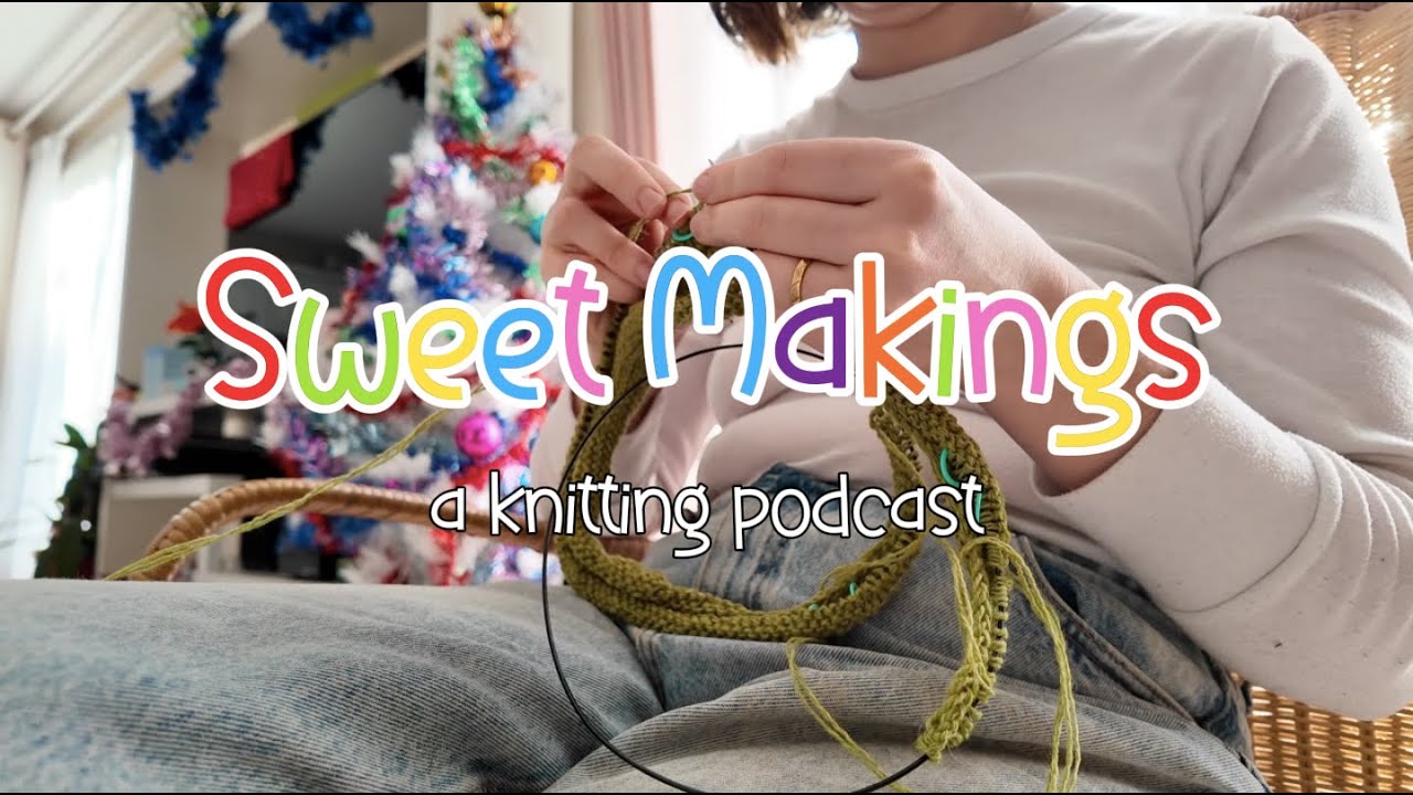 New pattern in progress & the Stamford sweater - Sweet Makings knitting podcast episode 22