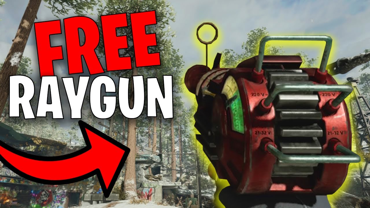 Как получить БЕСПЛАТНЫЙ Raygun на карте Die Maschine! (Call Of Duty Black Ops Cold War)