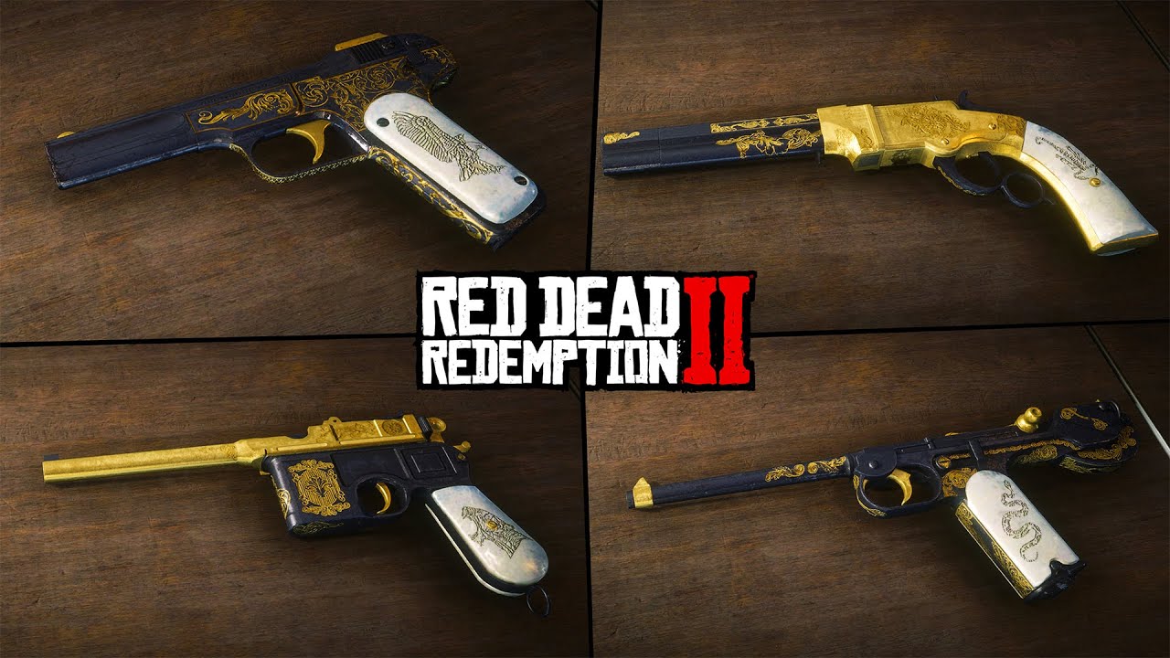 5 ЛУЧШИХ пистолетов в Red Dead Redemption 2