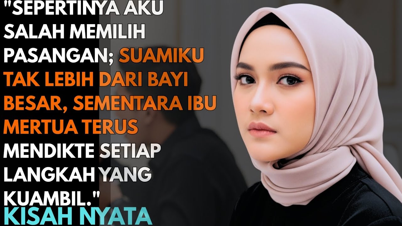 SEPERTINYA AKU SALAH MEMILIH PASANGAN, SUAMIKU TAK LEBIH DARI BAYI BESAR YANG SELALU DI DIKTE IBUNYA
