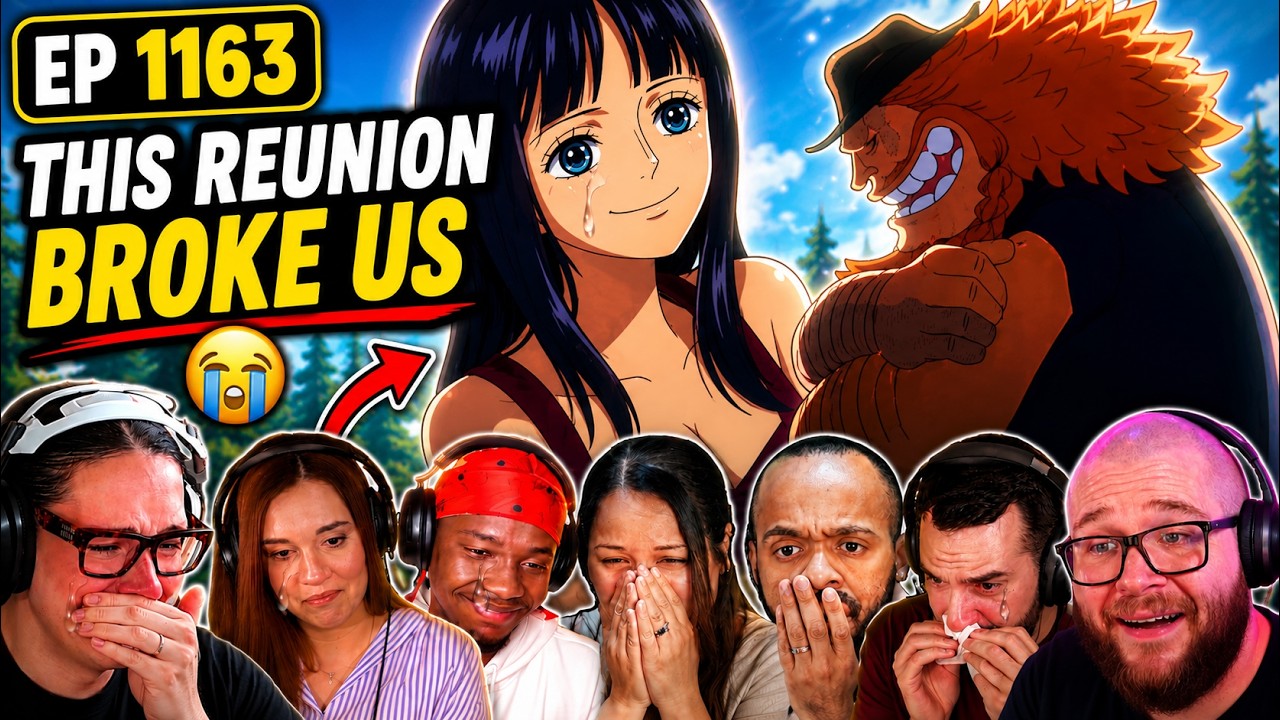 Robin Reunion with Saul Reaction !😭❤️OnePiece Episode 1163 reaction compilation Mashup