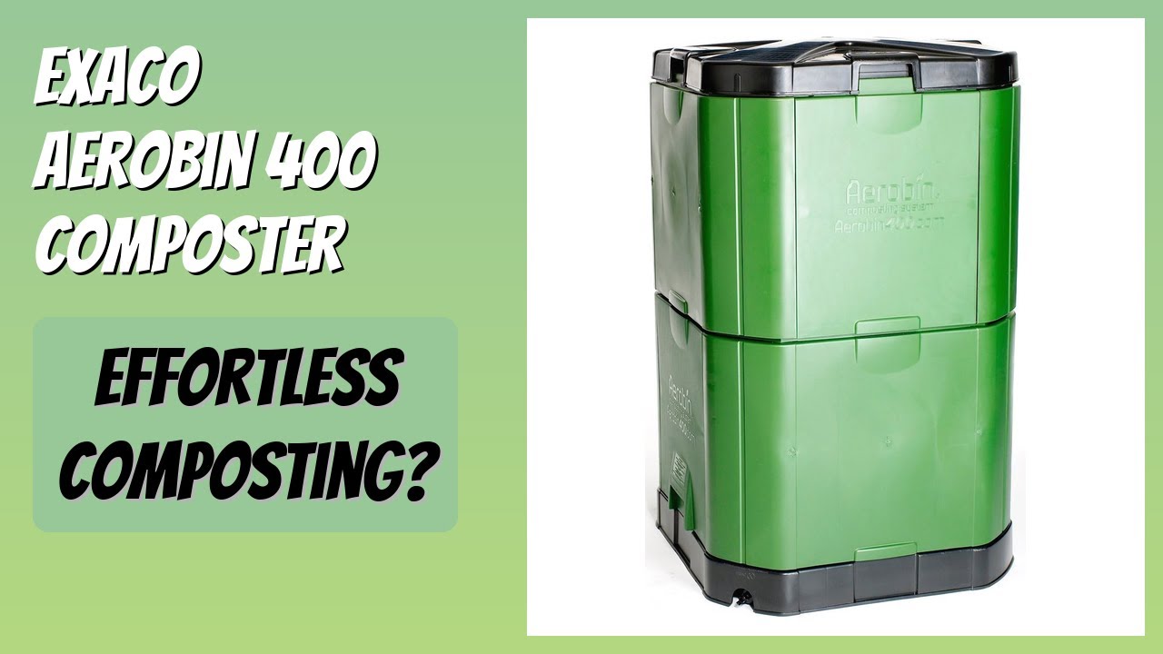 REVIEW (2026): Exaco Aerobin 400 Composter. Features
