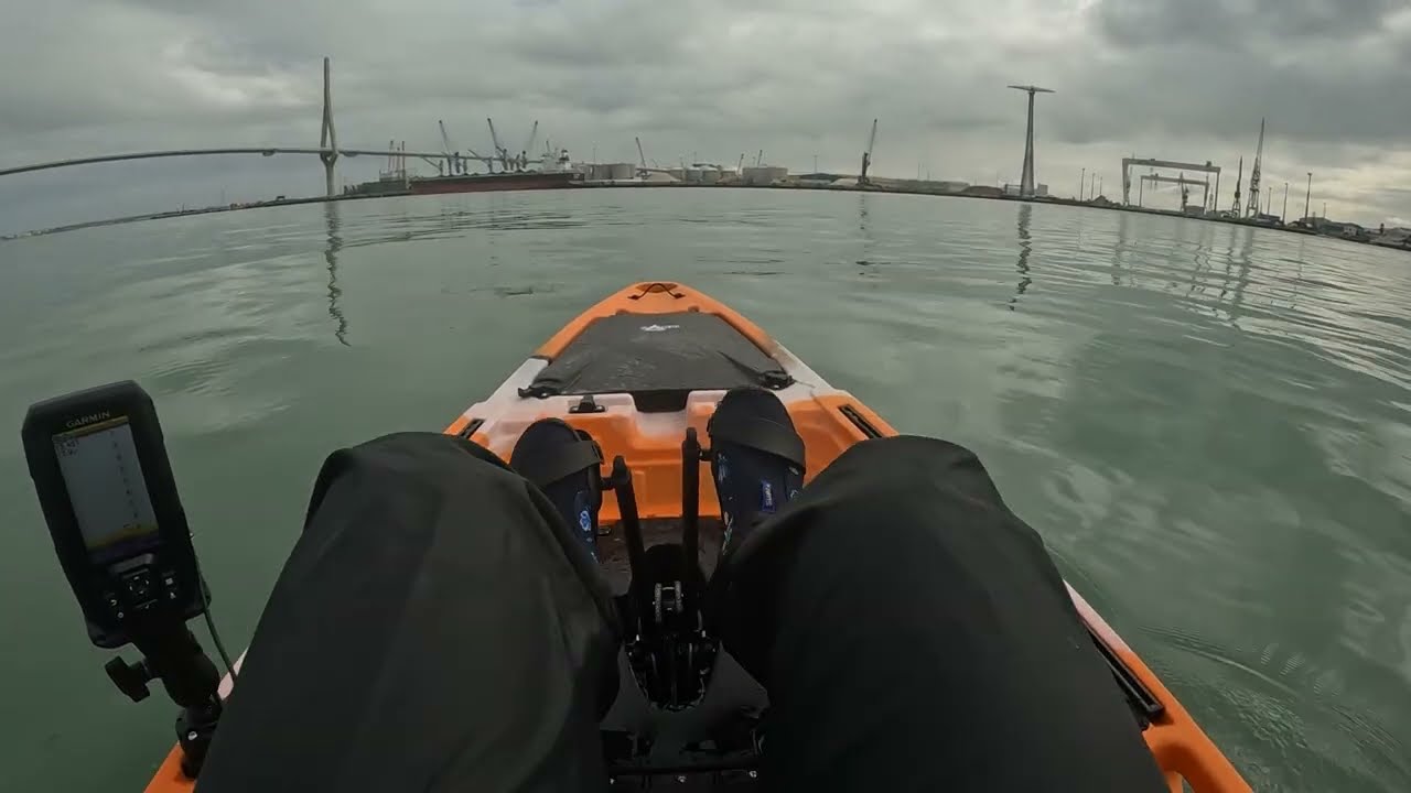 Primer contacto - Kayak Harman 40 - Marlin Kayaks (Bolazo de órdago)