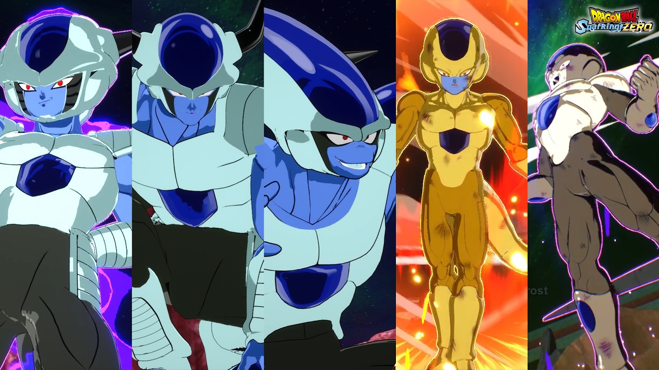 New Frost All Forms Mod in Dragon Ball Sparking! ZERO Mods