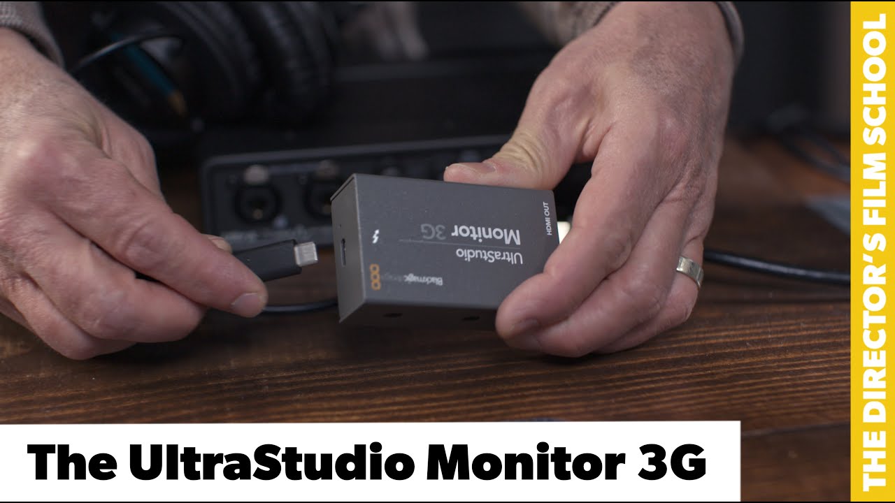 Как использовать монитор UltraStudio 3G | Введение в цвет, часть 4