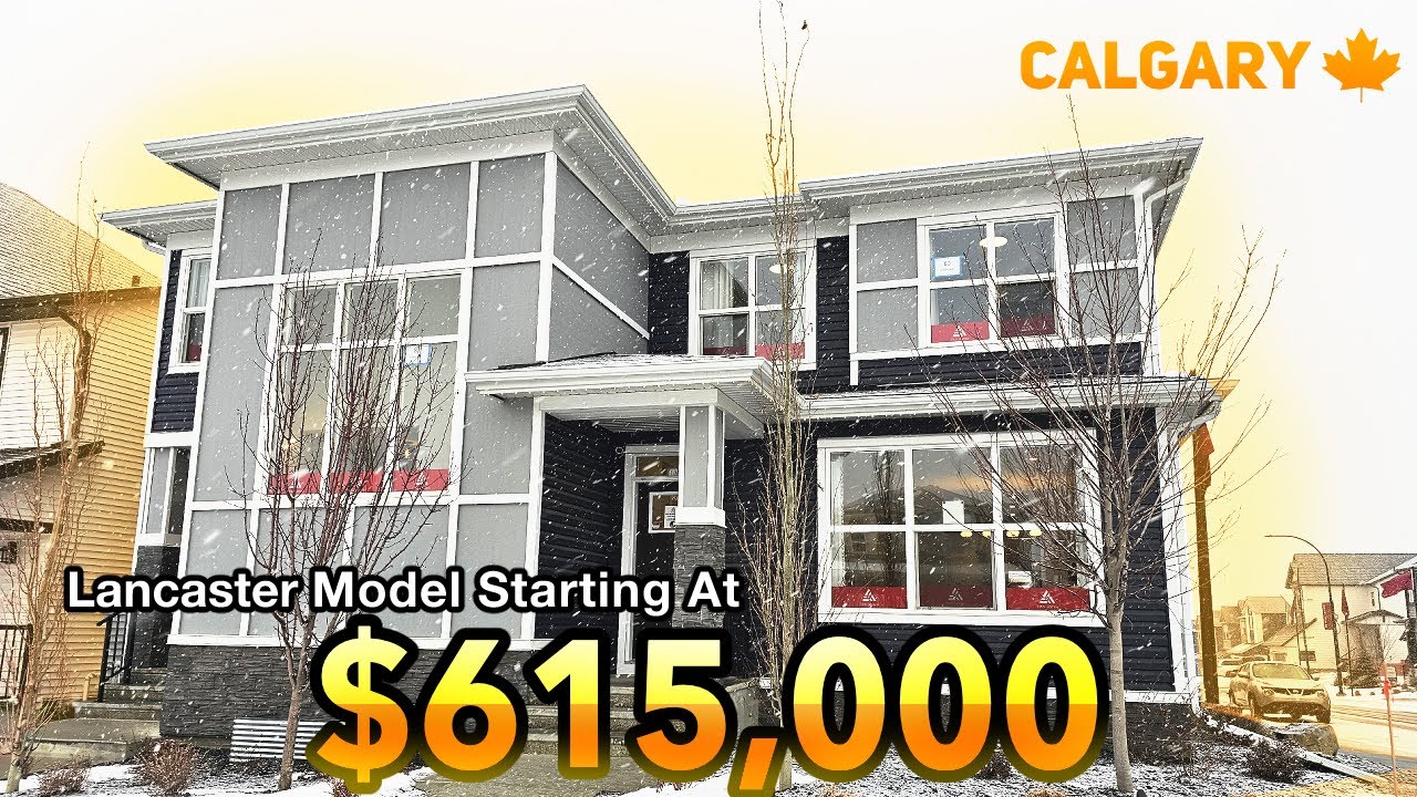 $615K New Duplex Home in GLACIER RIDGE NW Calgary (Lancaster Model)