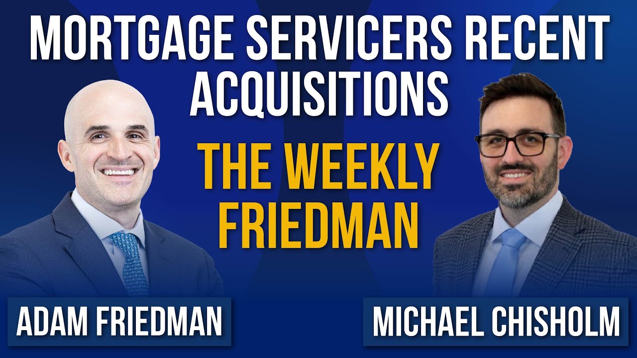Mortgage Servicers Recent Aquisitions
