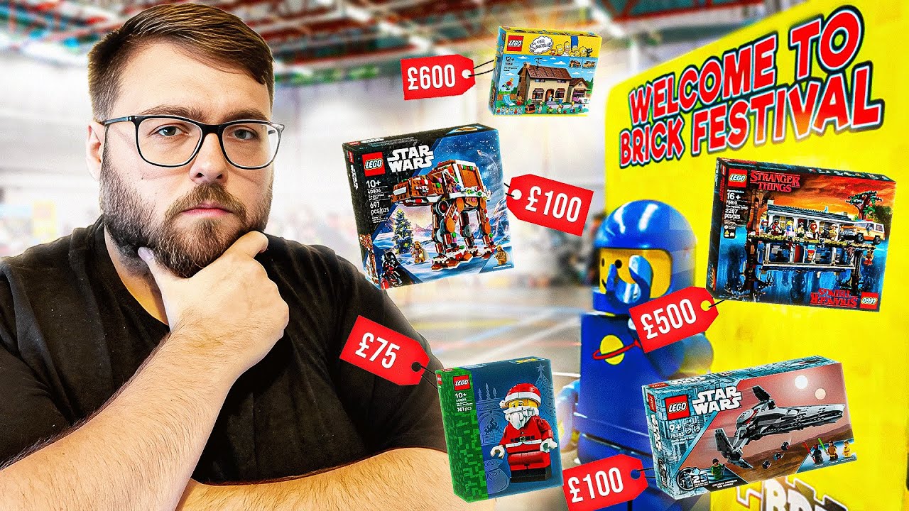 INSANE Prices on RARE LEGO! (&pound;500 Brick Festival Haul)