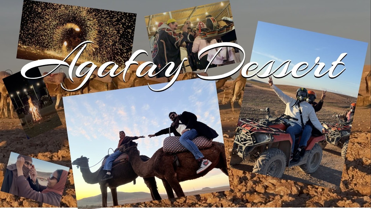 Agafay Dessert IEP 03 I Best place in Morocco to visit -Camel🐪Ride,Quad Bike,Sunset Dinner,FireDance