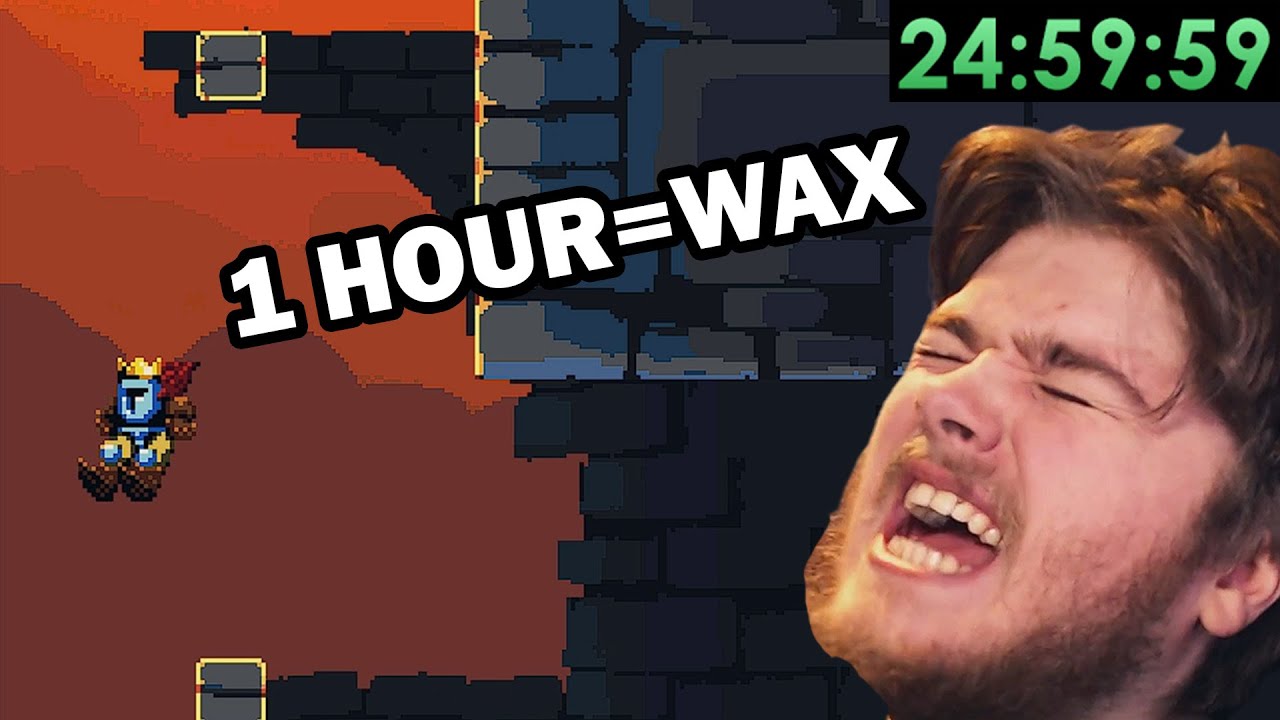 I Waxed Myself Every Hour I Couldn't Beat Jump King.