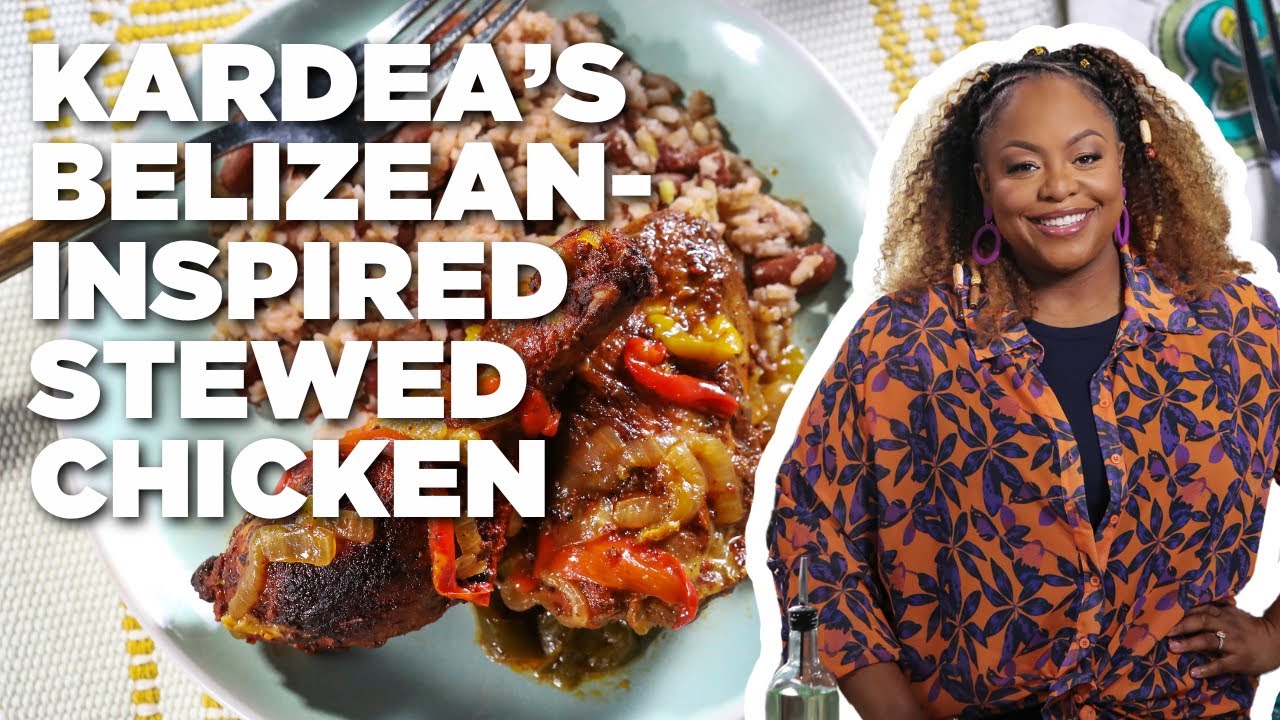 Kardea Brown's Belizean-Inspired Stewed Chicken | Delicious Miss Brown | Food Network