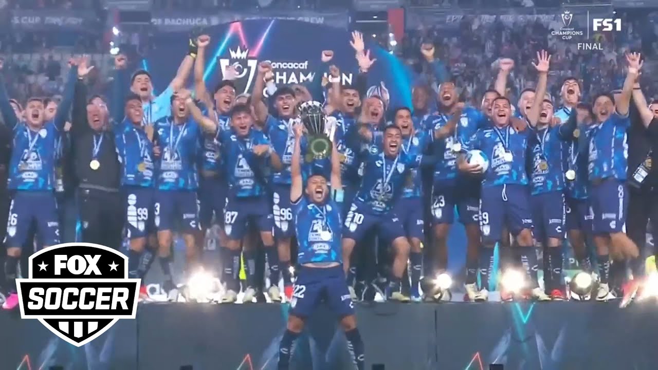 Pachuca's CONCACAF Champions Cup Final Trophy presentation following win vs. Columbus | FOX Soccer