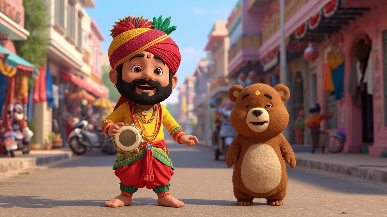 "कालू मंदारी आया! बच्चों का फेवरेट शो वापस! 🐻✨"