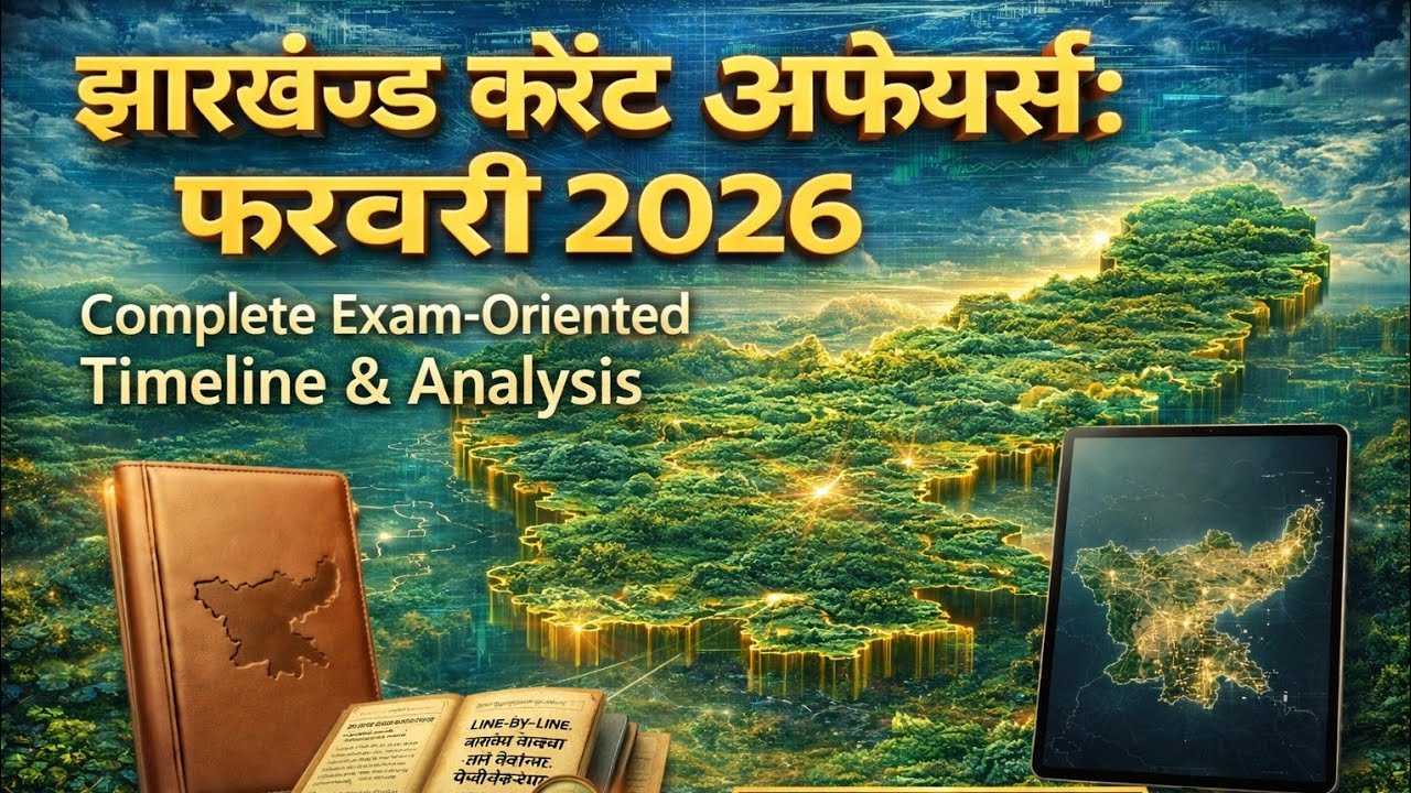 Class 1 || झारखंड करंट अफेयर्स फरवरी 2026 || JPSC JSSC CGL || Jharkhand Current Affairs 2026 