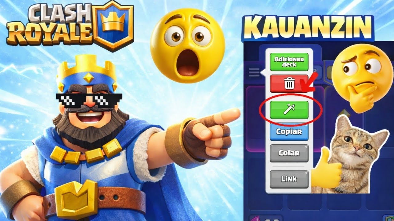 O CLASH ROYALE DEVIA SER JOGADO ASSIM...