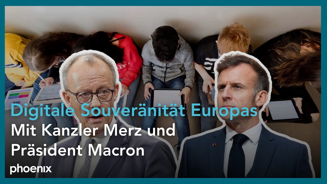 Reden von Kanzler Merz und Pr&auml;sident Macron zur digitalen Souver&auml;nit&auml;t Europas | 18.11.25