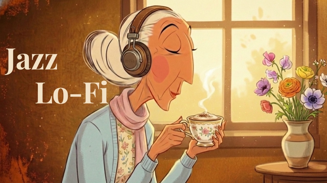 Lo-Fi Jazz Cafe Music ☕ Soft Afternoon Calm Cozy Vintage · 1940s Female Vocal Jazz for Work & Study
