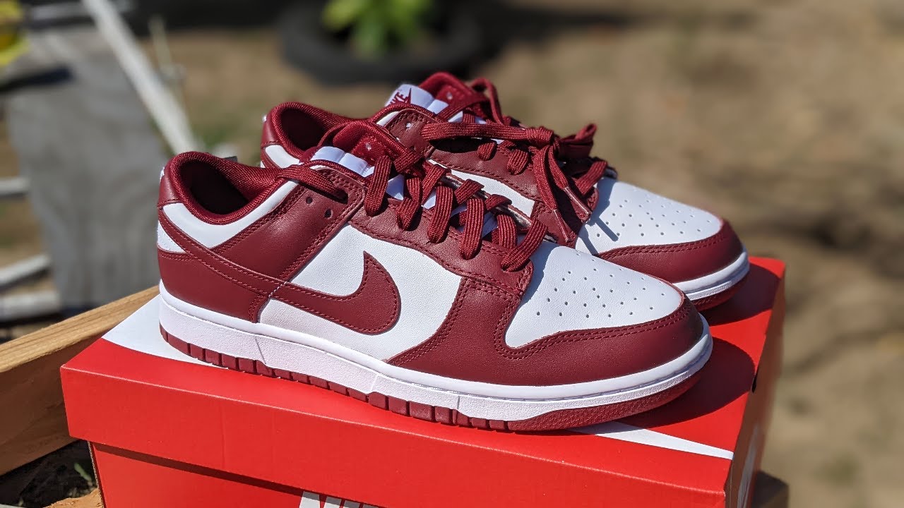 Nike Dunk Low Team Red Unboxing and On Feet DD1391-601