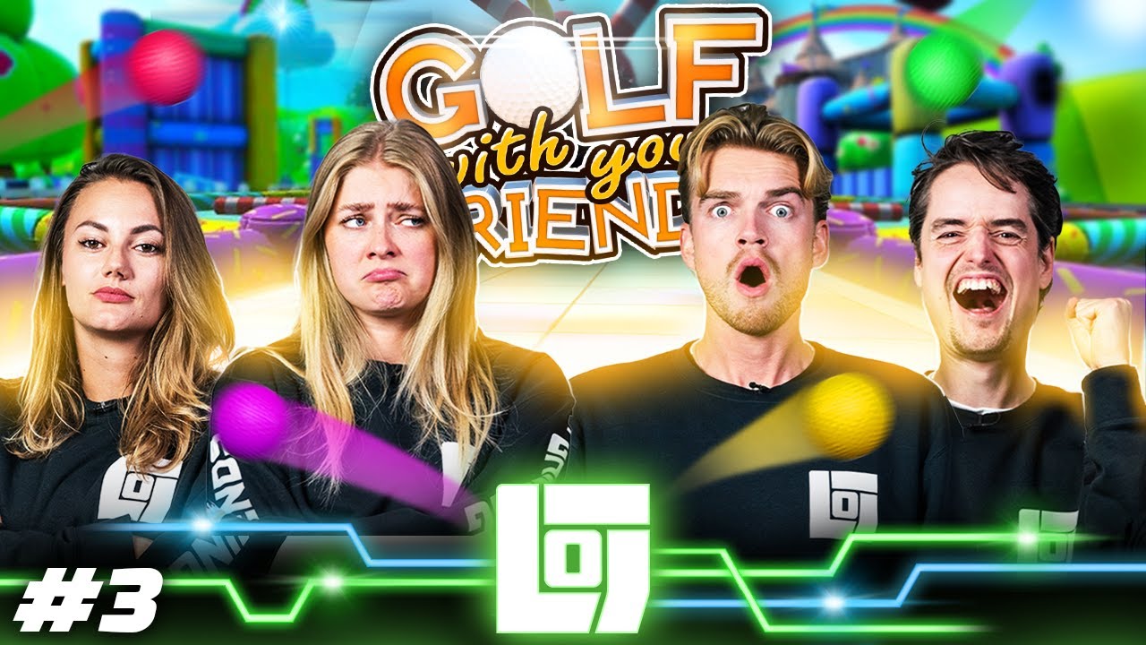 GOLF WITH FRIENDS met Stefan, Marije, Don en Puck | LOGS7 | #3