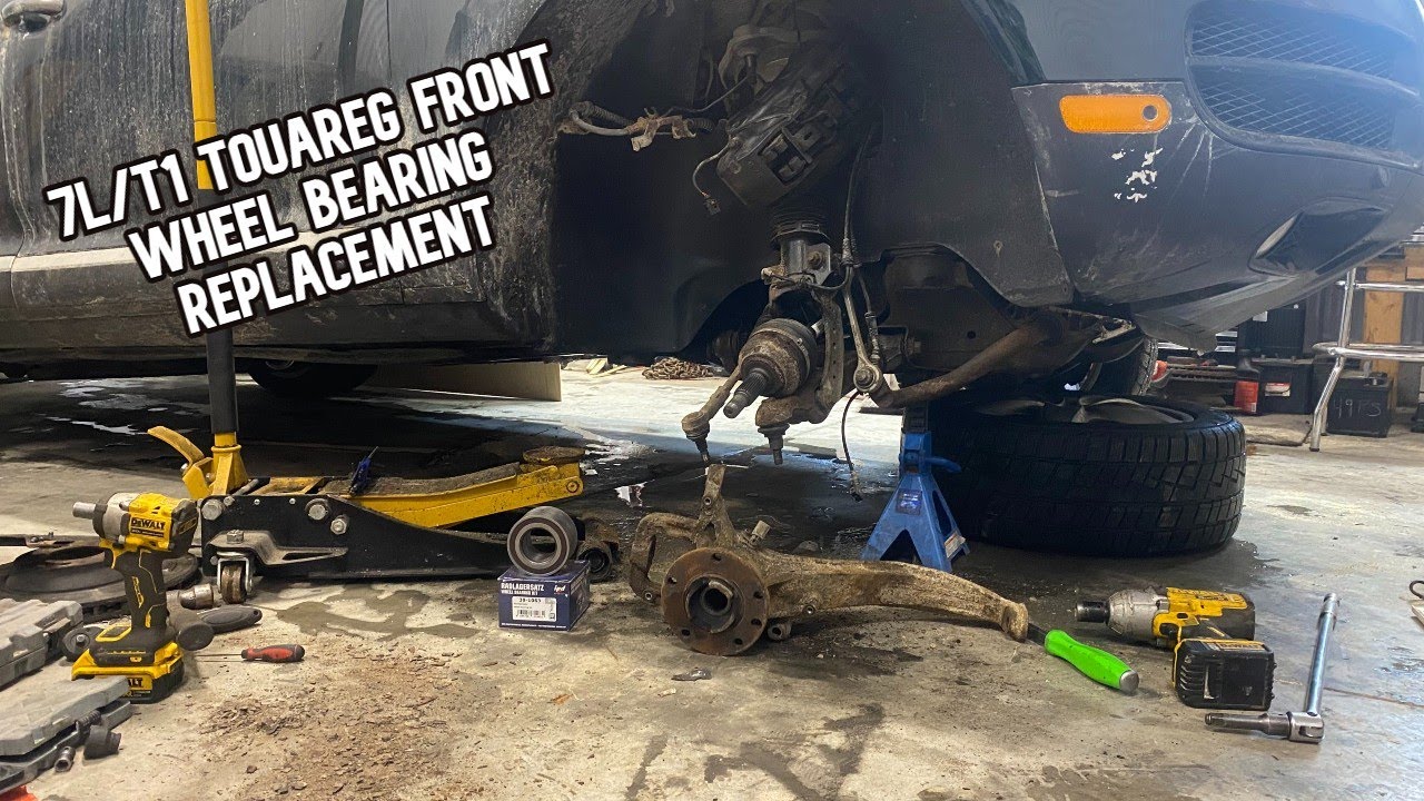 7L/T1 Touareg front wheel bearing replacement