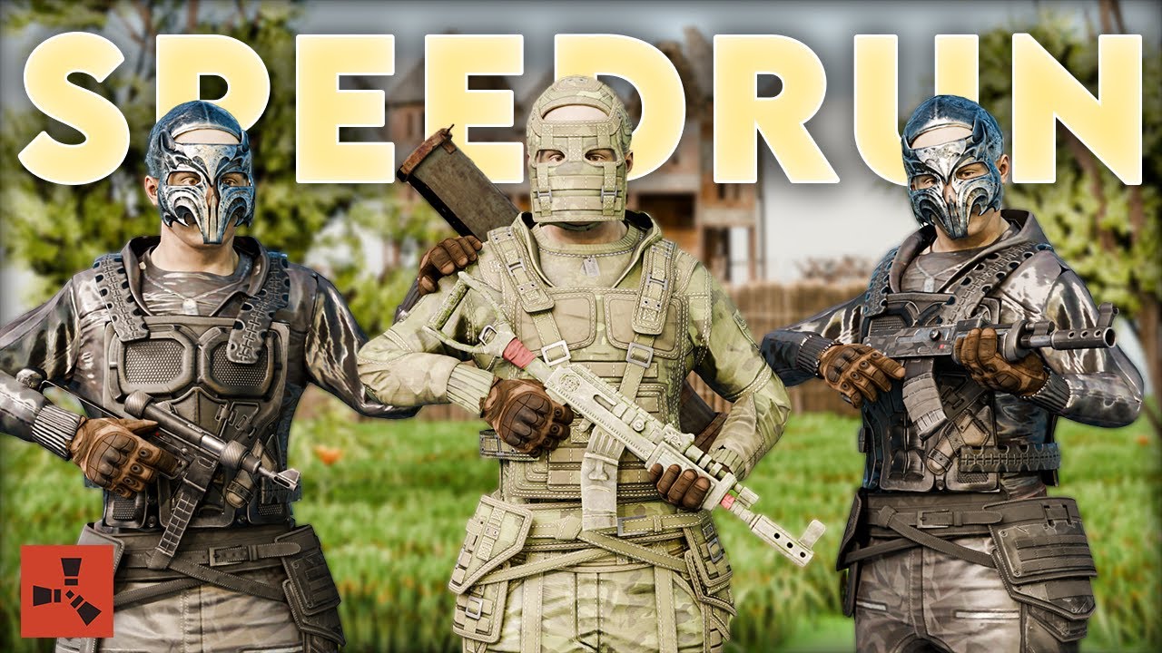 3 T&Uuml;RK VETERAN RAİD YEMEK İ&Ccedil;İN SPEEDRUN ATIYOR I Rust T&uuml;rk&ccedil;e