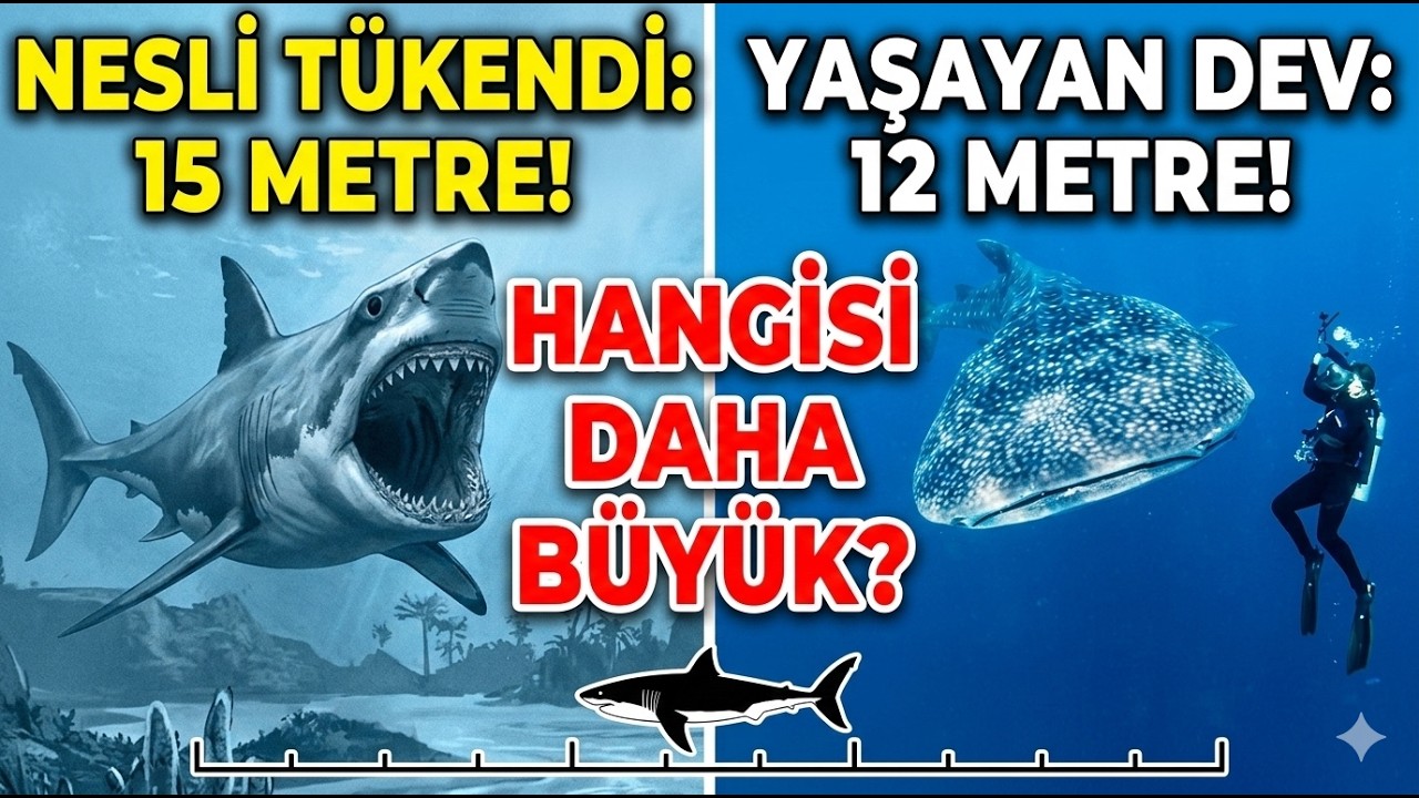 Dünyanın En Büyük Balıkları - Okyanusun Gerçek Devi Hangisi? 🦈 🌊 🐋