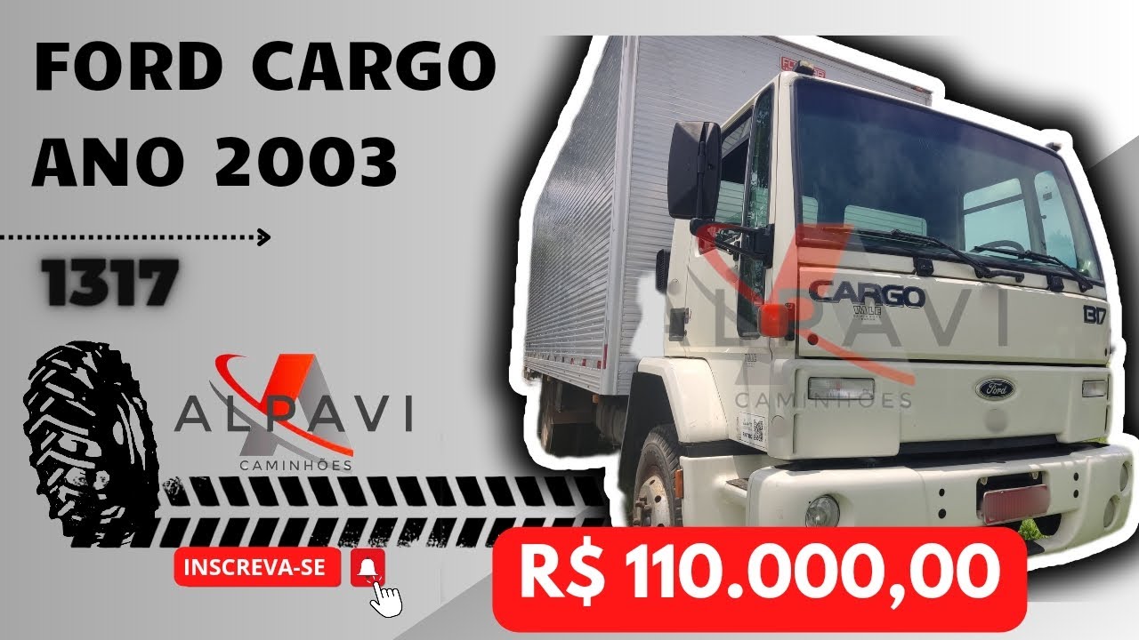 Ford Cargo 1317 Ano 2003 Bau Unico Dono a Venda #caminhão #ford #agro #ceasa
